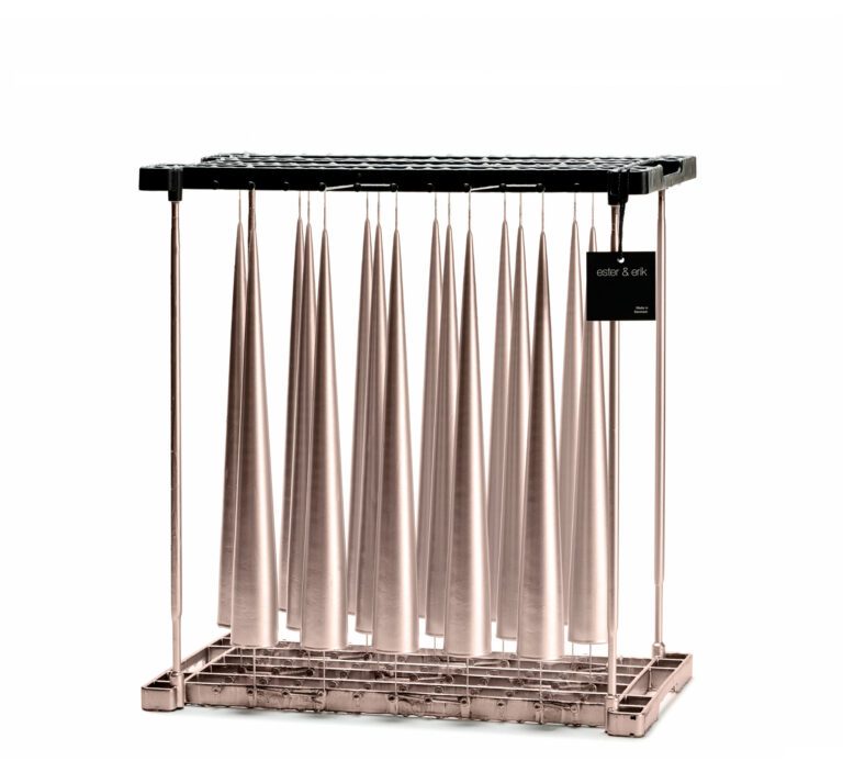 Kegelkaars (Champagne Metallic)