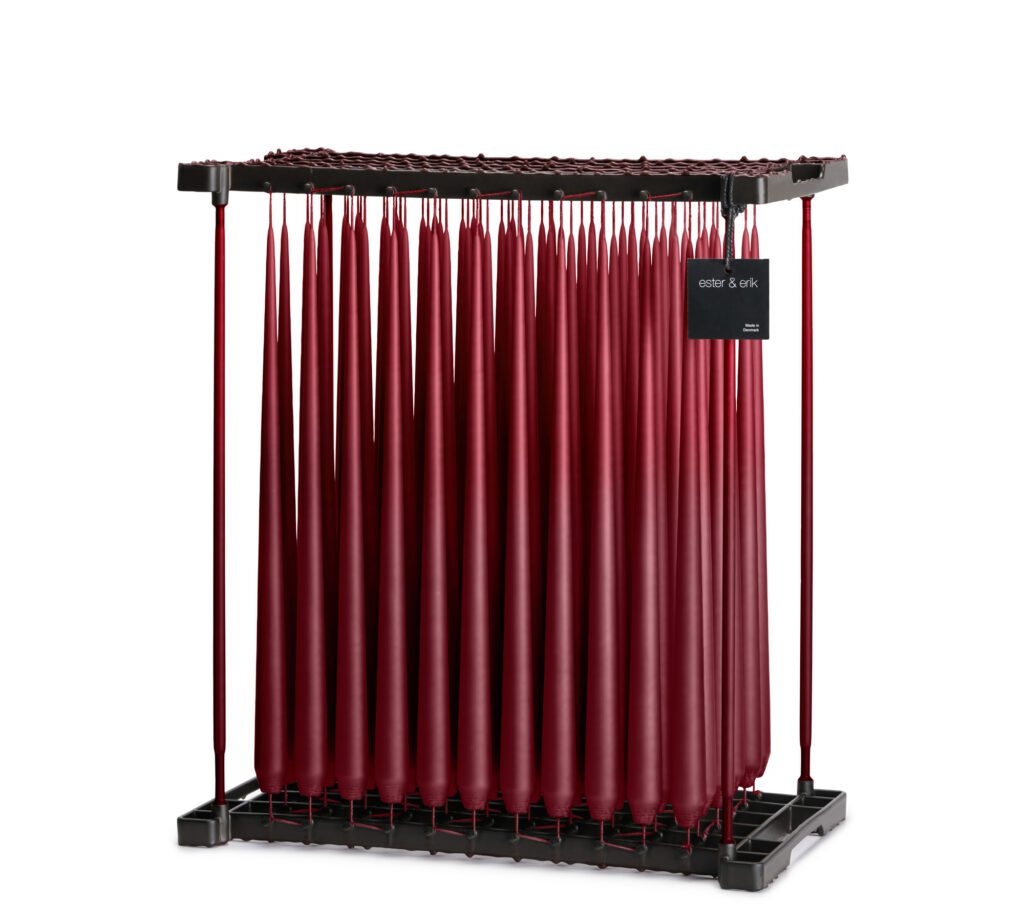 Taper kaars (Deep Wine Matt)