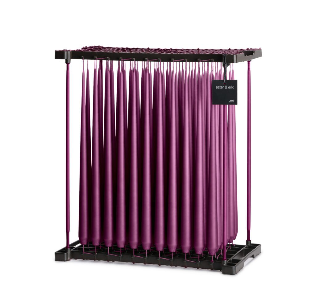 Taper kaars (Plum Syrup Matt)