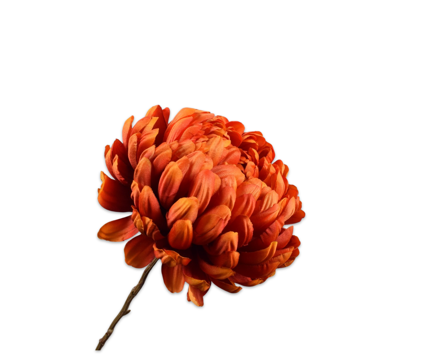 Chrysant Tak 76cm (Oranje Rood)