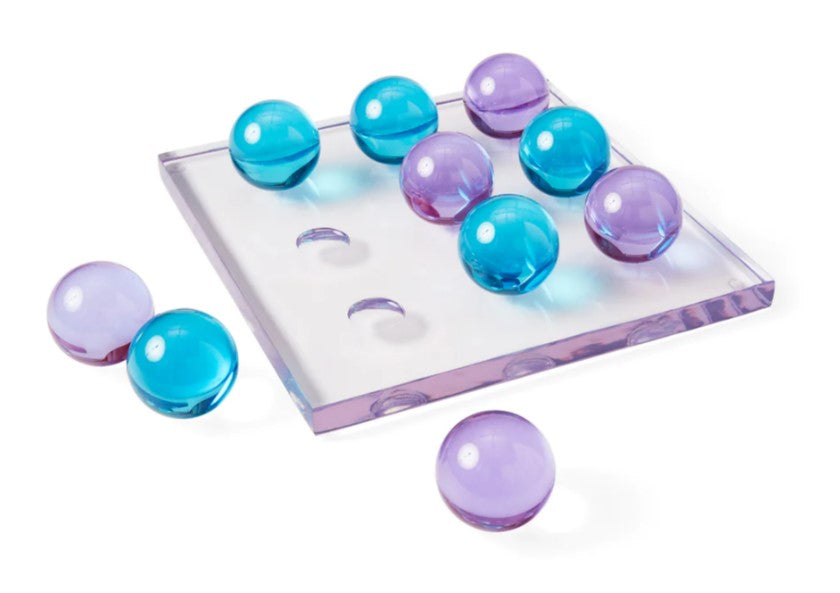 Acrylic Tic Tac Toe (Turq Purple)