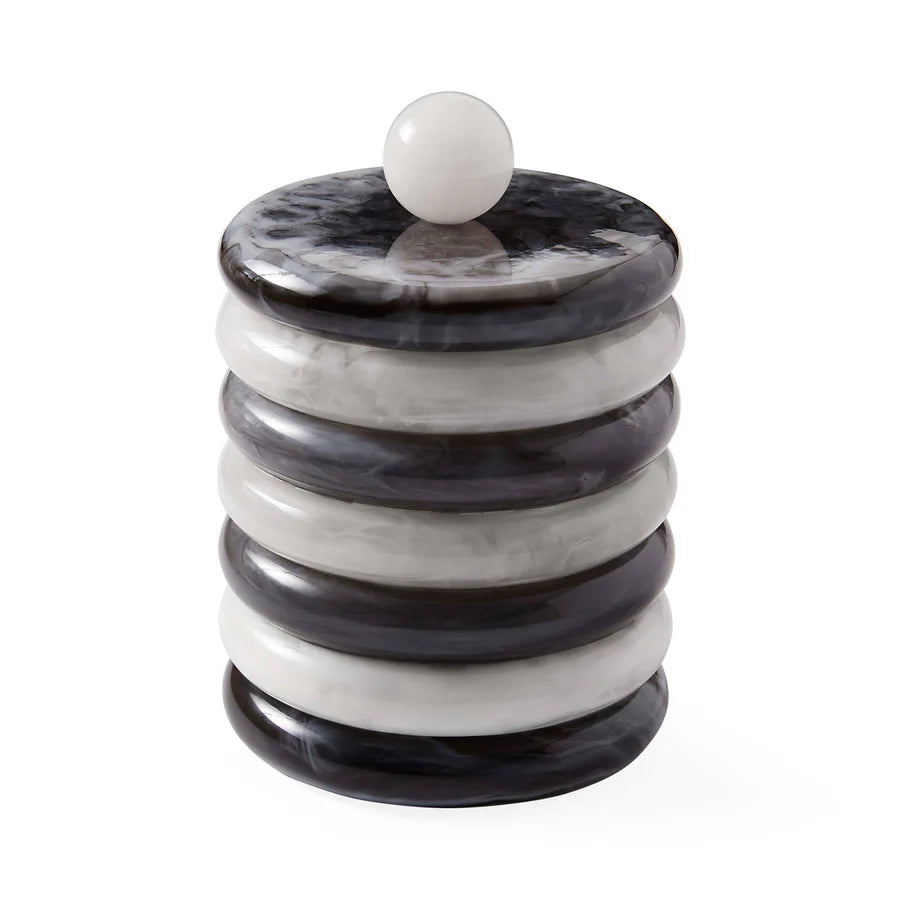 Mustique Ice Bucket (Black/White)