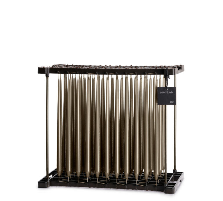 Set van 2 Kaarsen (Caviar Lak)