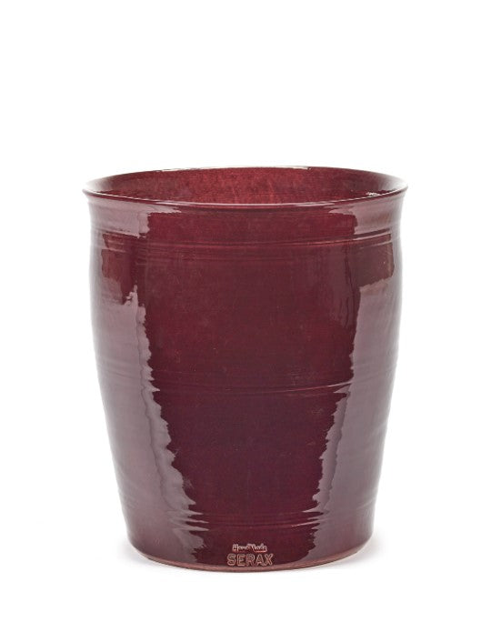 Pot Lines M D30 H32 (Aubergine)