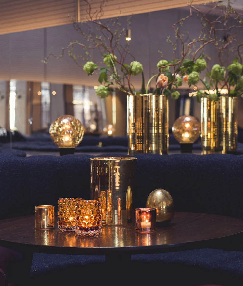 Hurricane Lamp L (Gold)