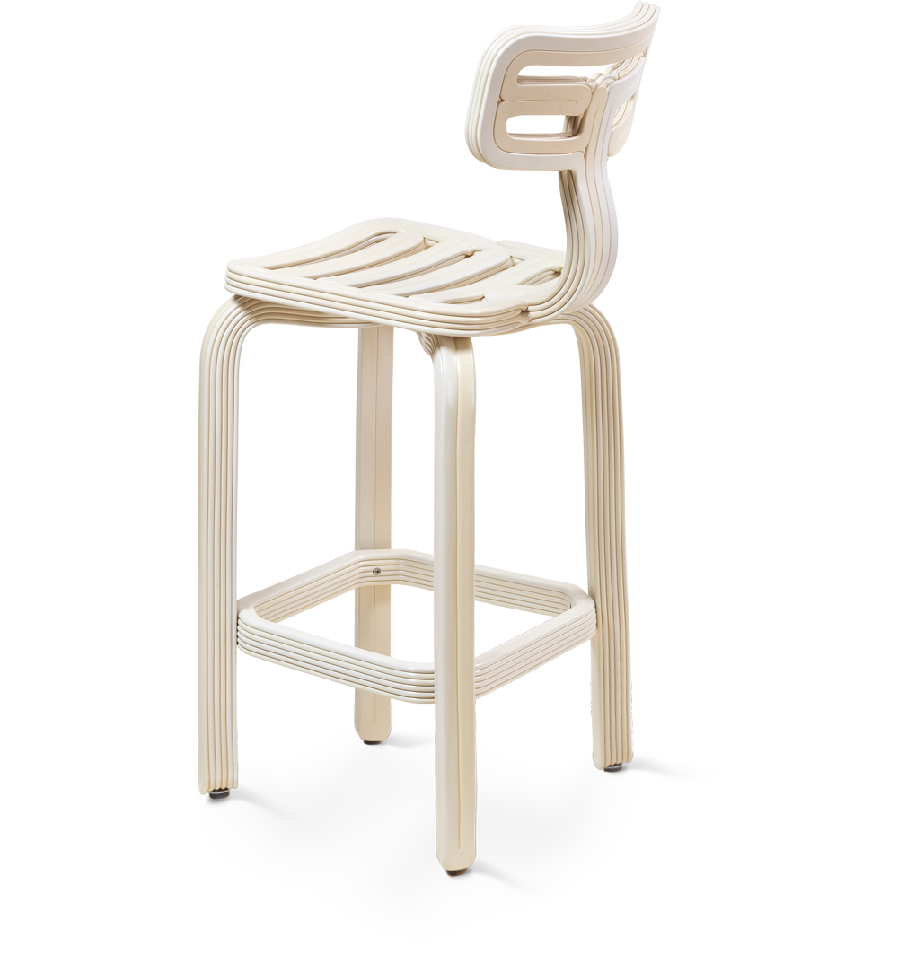 Chubby Counter Chair (Buttermilk)