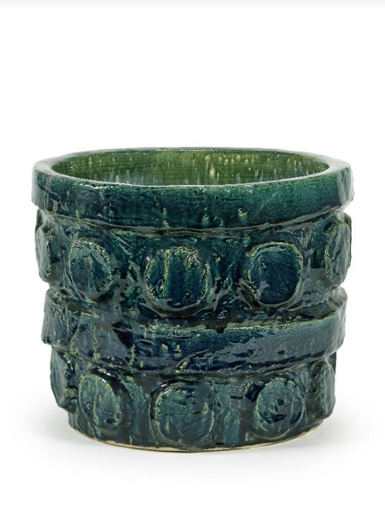 Look At Me Pot L (Blue Green)