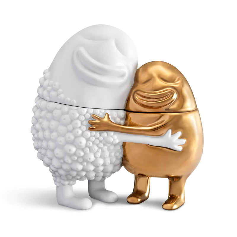 Haas Huggers Box (White/Gold)