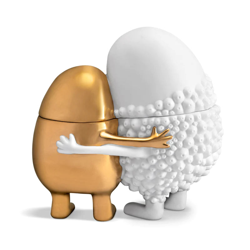 Haas Huggers Box (White/Gold)