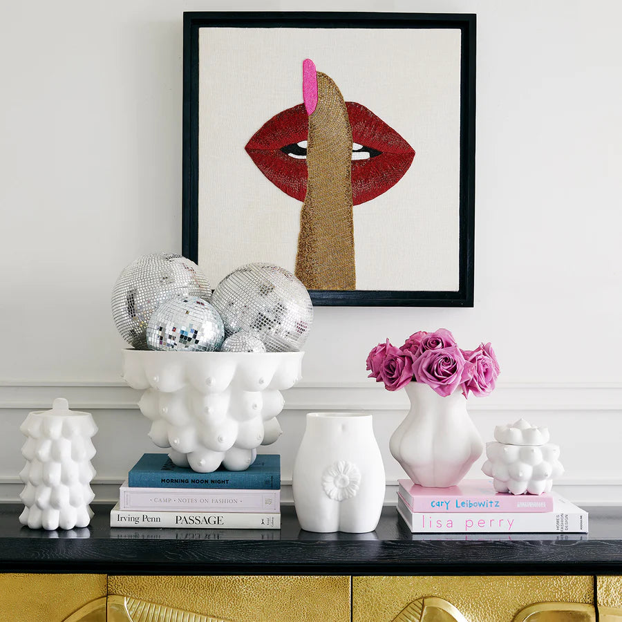 Georgia Centerpiece Bowl (White)