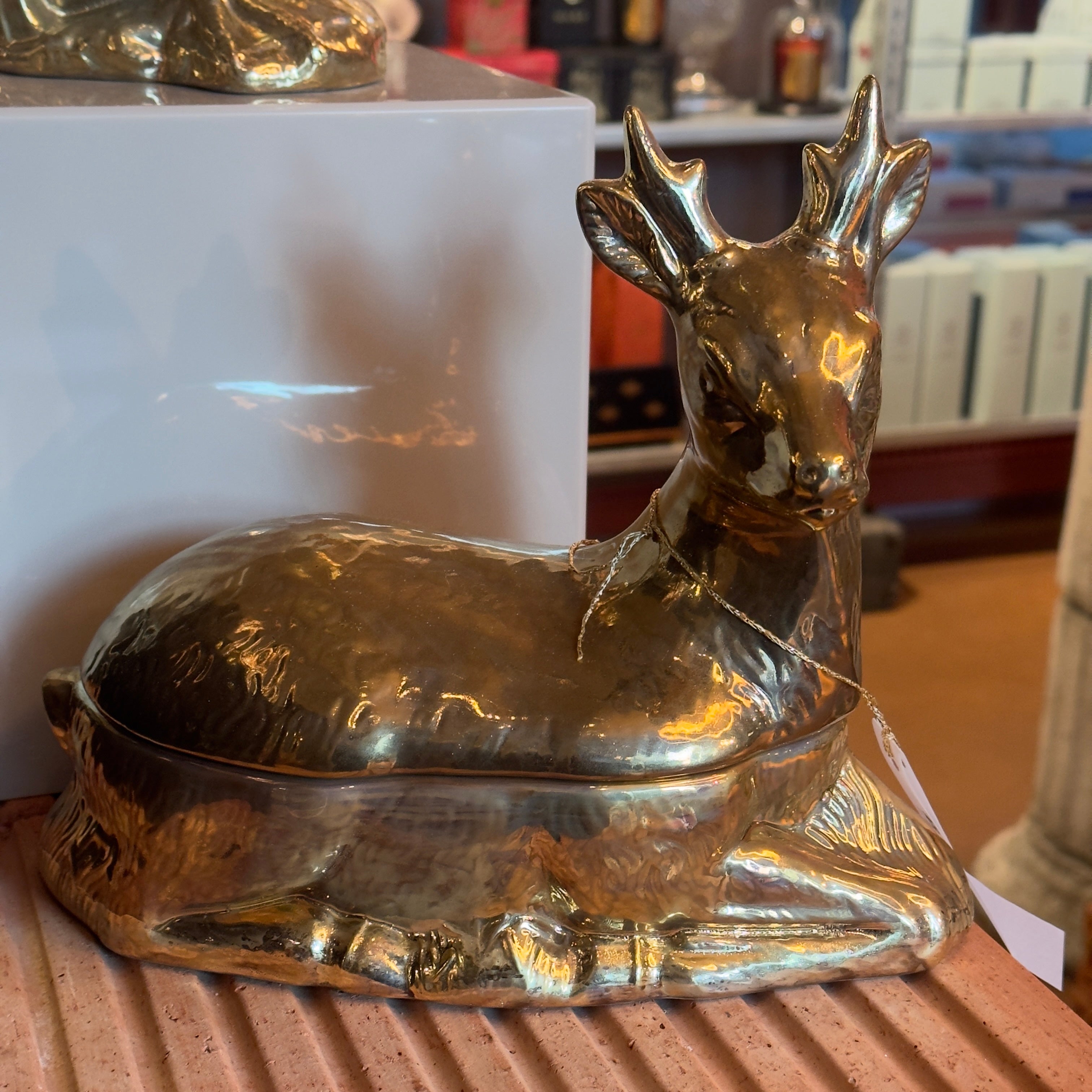 Rendier 24k lustered goud