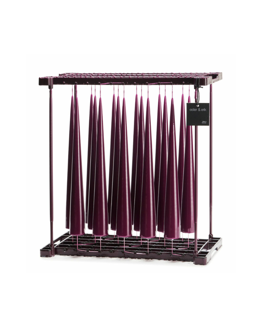 Kegelkaars (Dark Plum Lak)