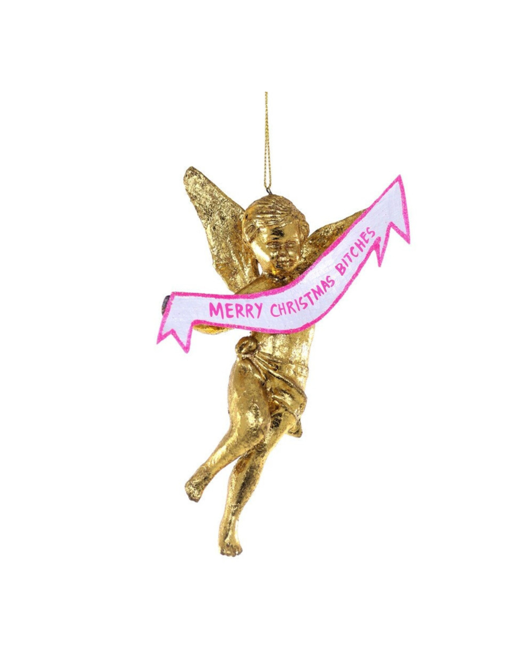 Kerstornament Cherub (Multicolor)