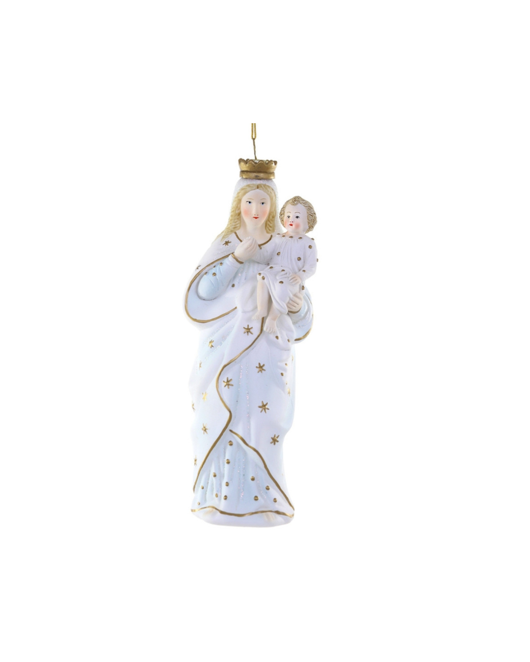 Kerstornament Madonna & Child Enthroned (Multicolor)