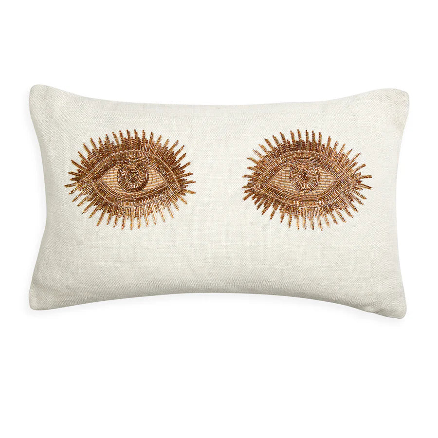 Muse Pillow Eyes (Gold)