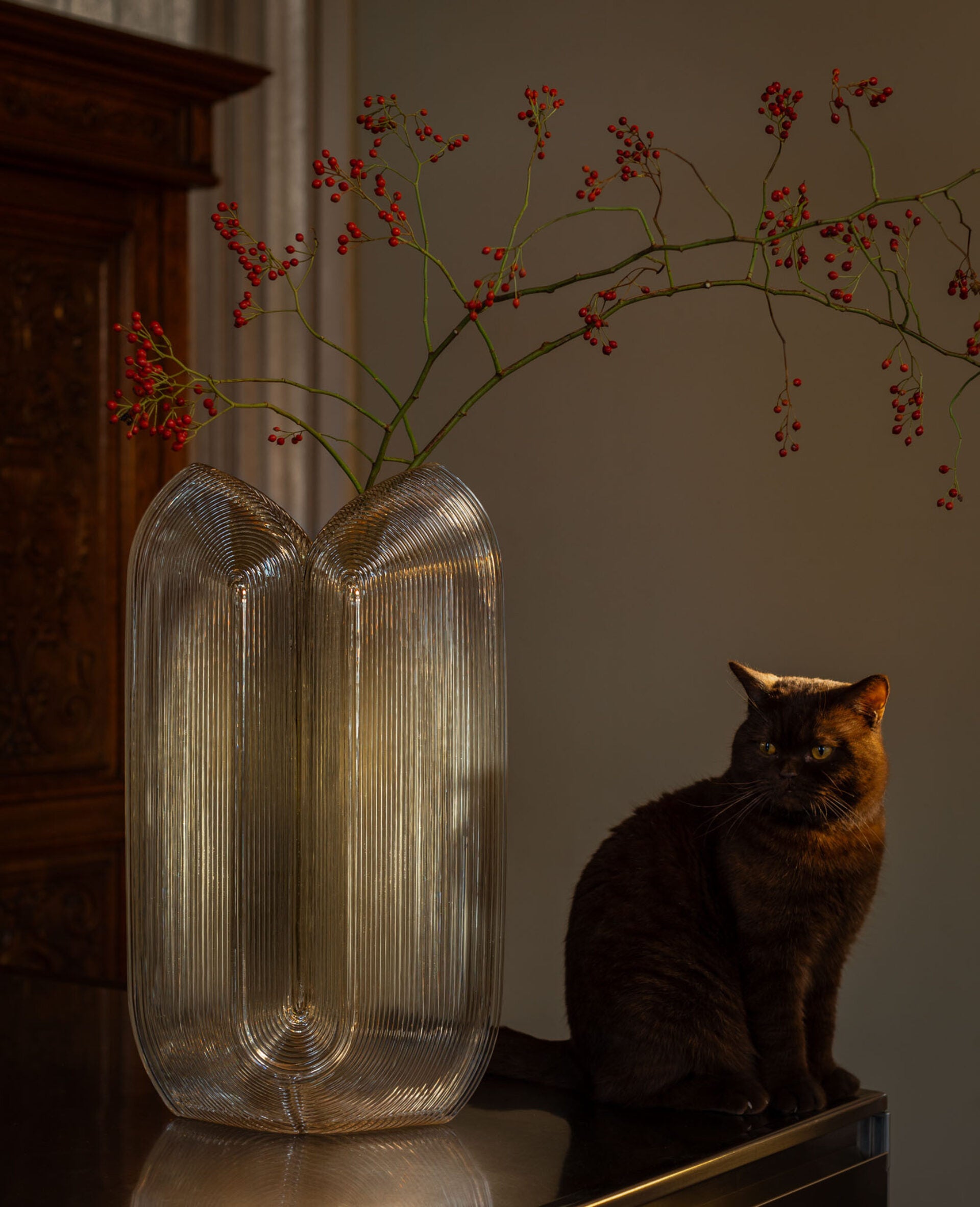 Selenite Vase 55cm