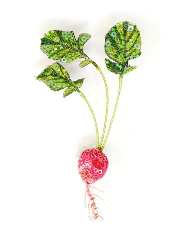 Broche Red Radish