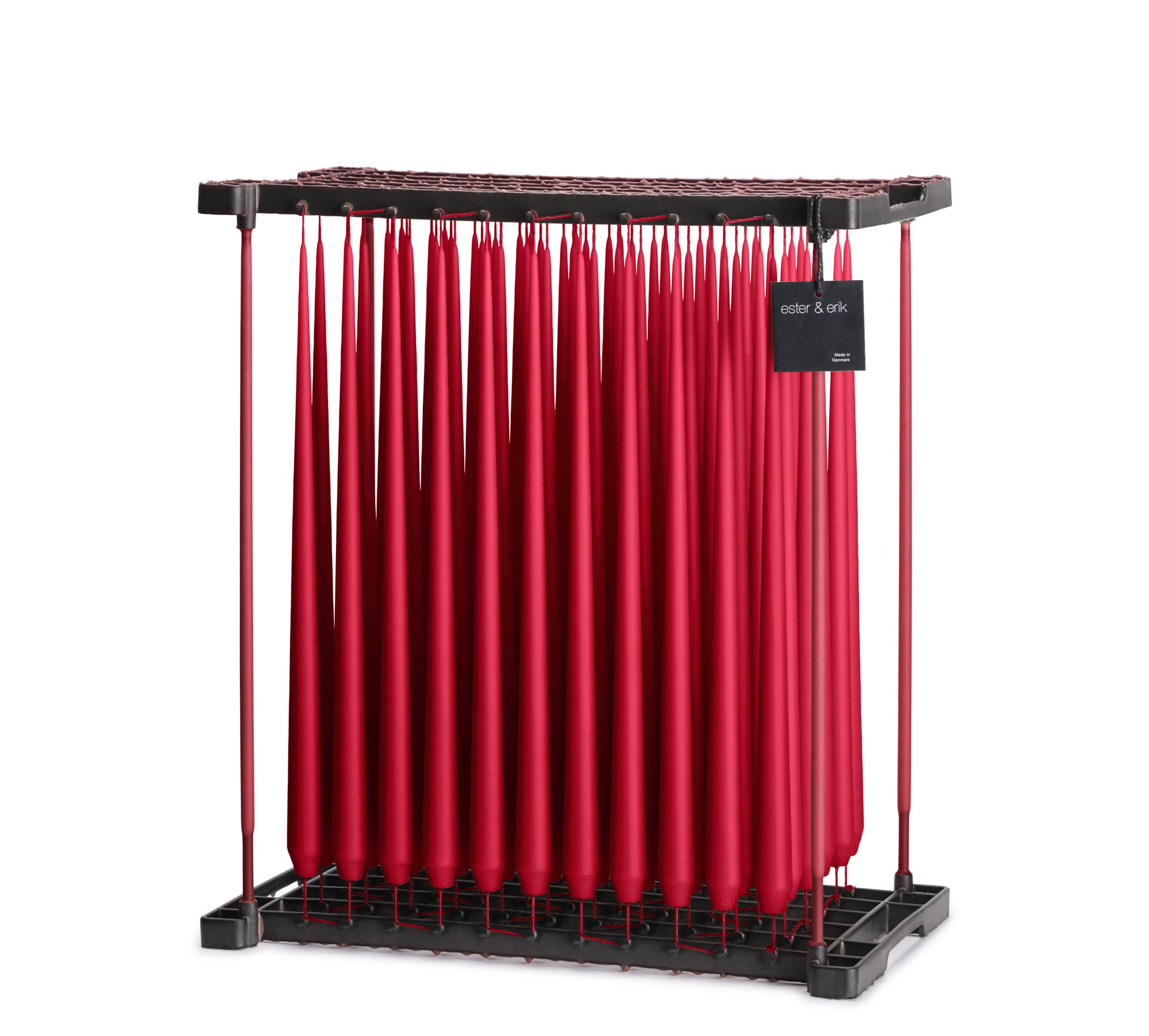 Set van 2 kaarsen 42cm (Winter Berry Matt)