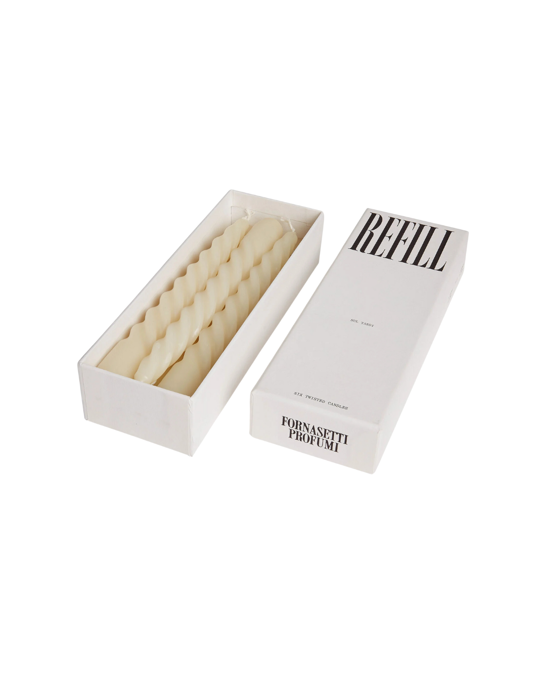 Set van 6 Refill Kaarsen Sul Tardi