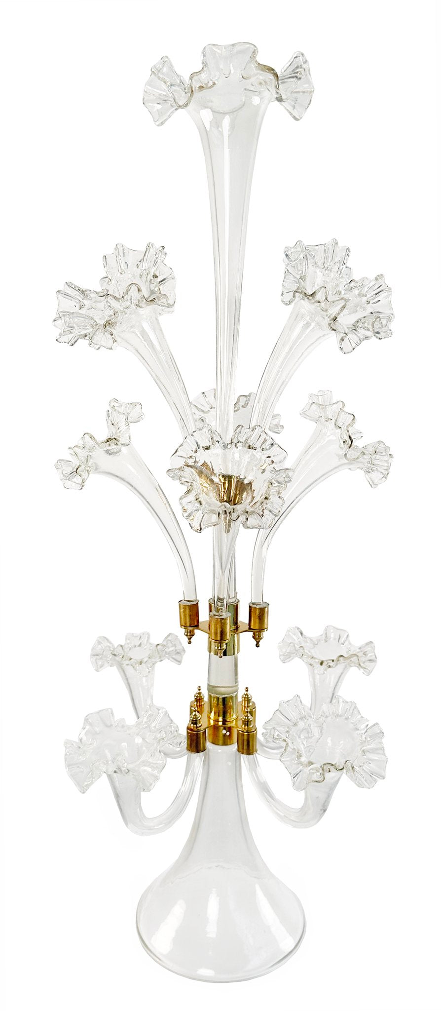 Glass Flowers x 13 (Clear)