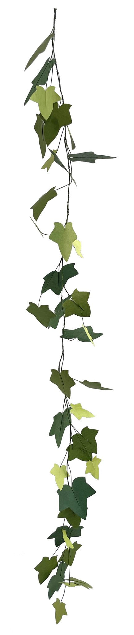 Papieren Plant Ivy Leaf Garland (Green)