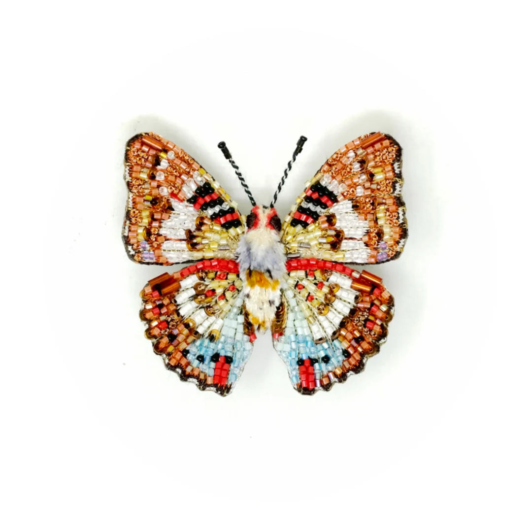 Lady Angola Butterfly Brooch Pin