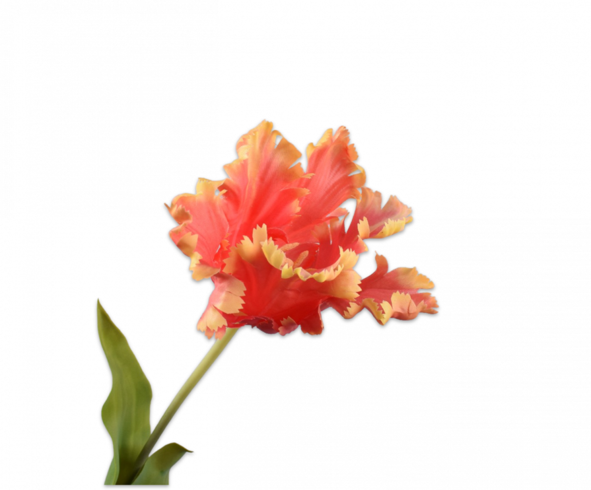 Artificial Tulp steel Roze Geel 71 cm