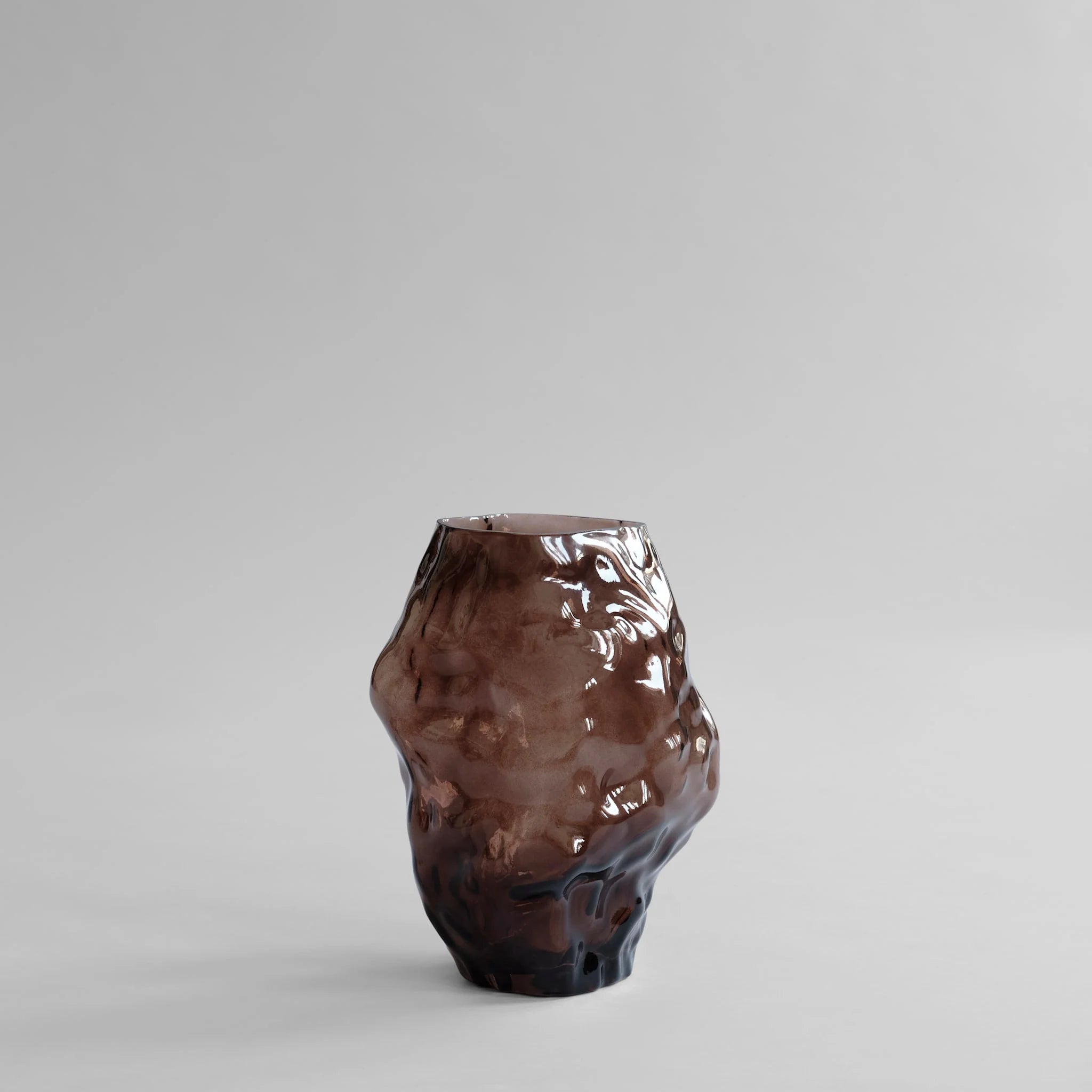 Katachi Vase Medio (Smoked Forest)
