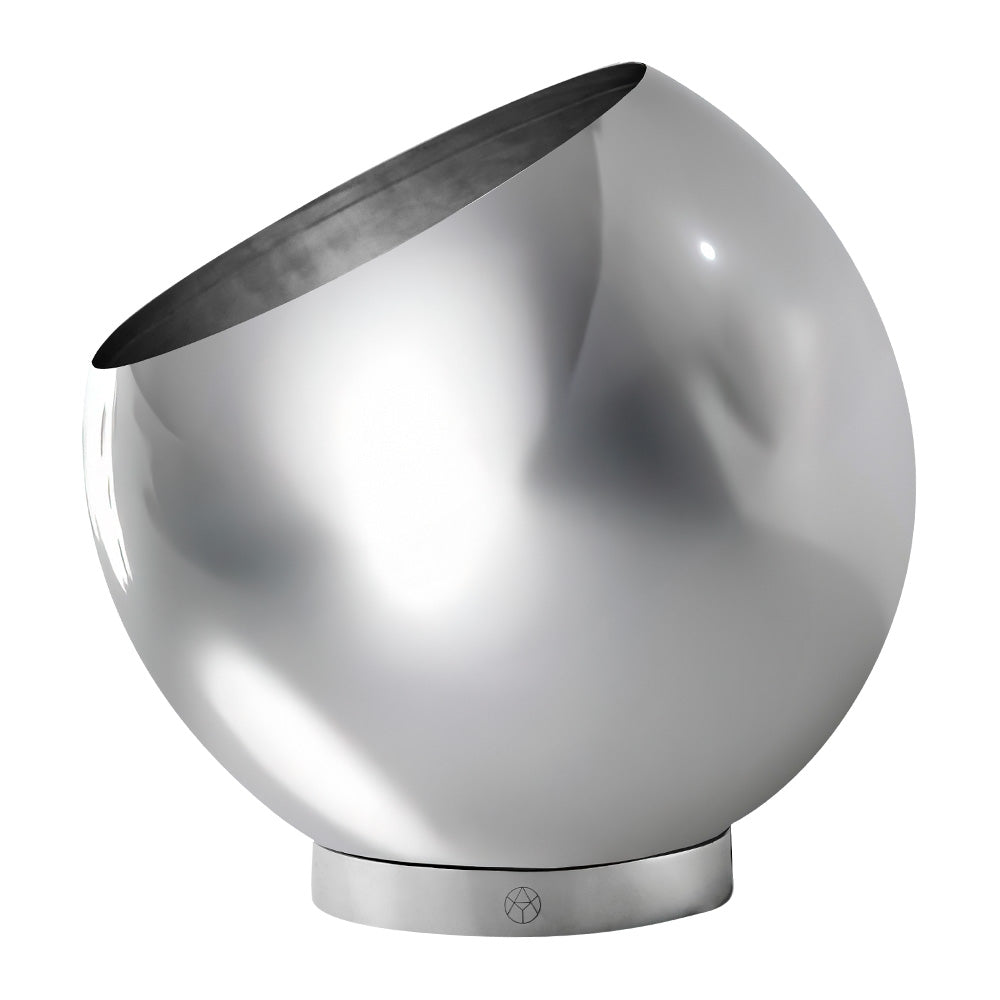 Globe Flowerpot 30cm (Silver)