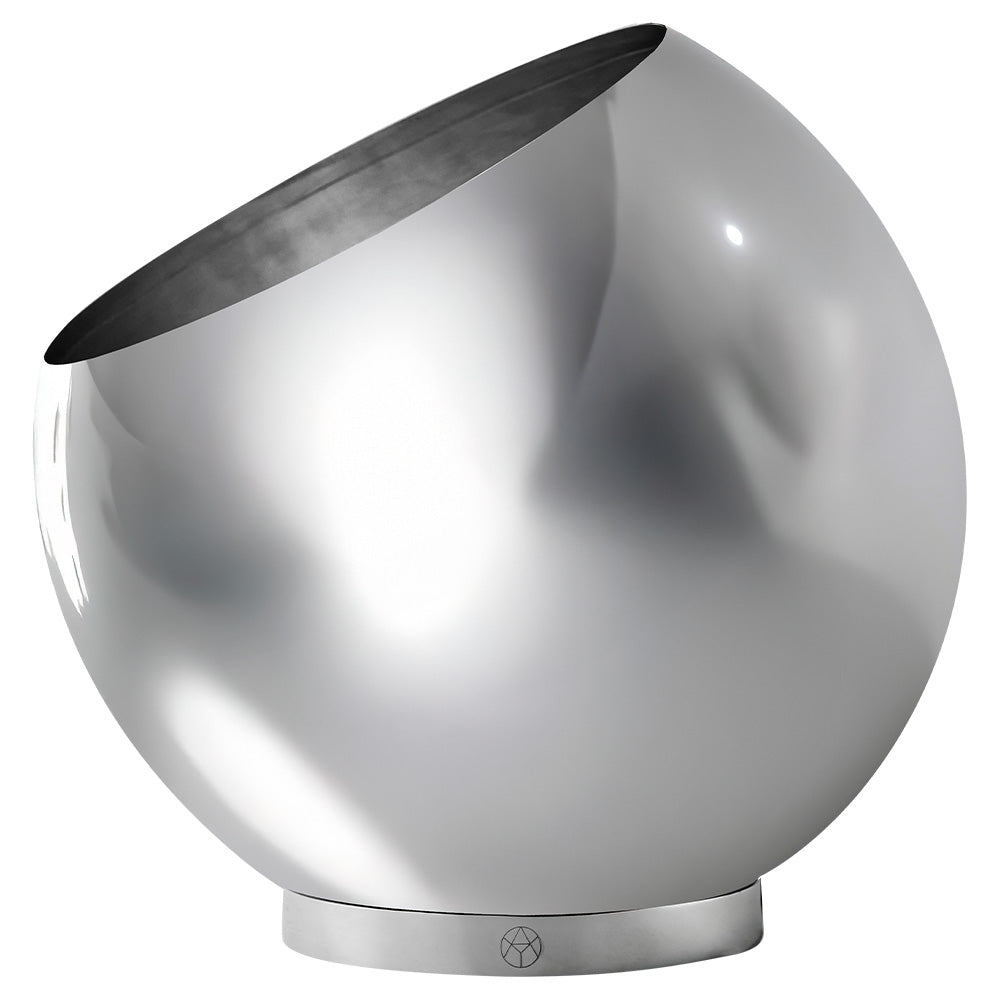 Globe Flowerpot 43cm (Silver)