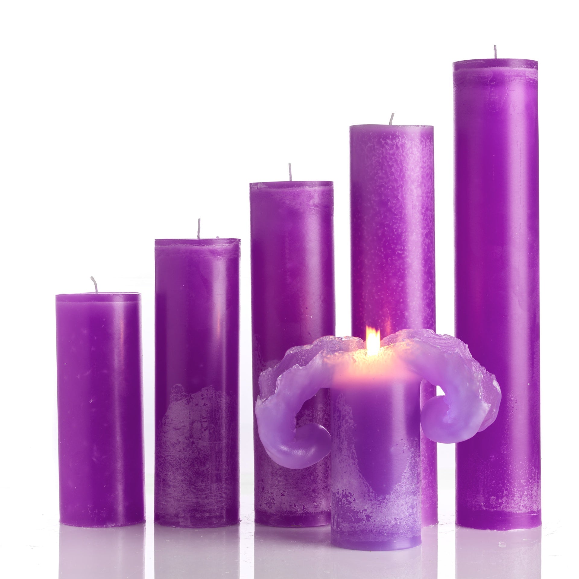 Kaars Smooth (Violet)