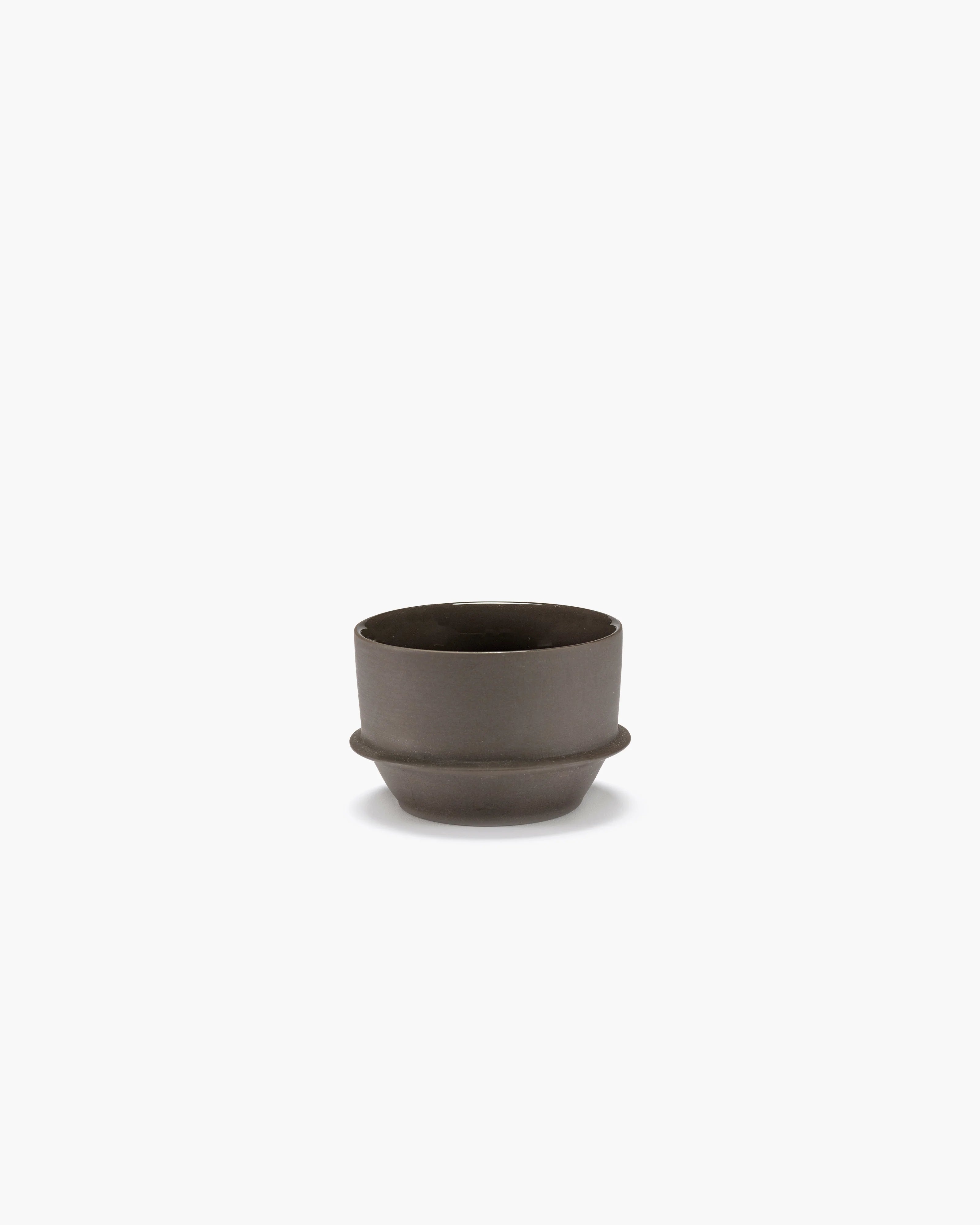 Saucer Coffee Cup Slate Dune (Dark Brown)