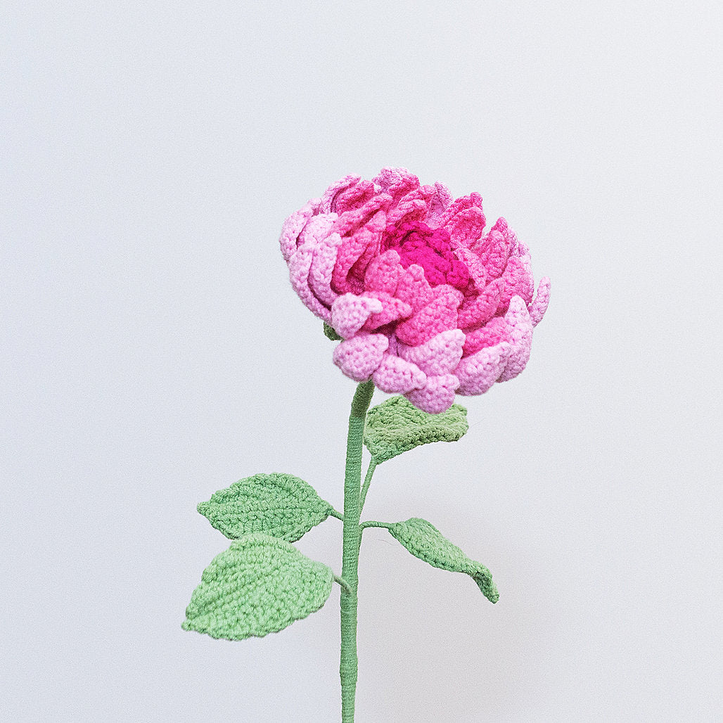 Gehaakte Dahlia Bloem (Pink)