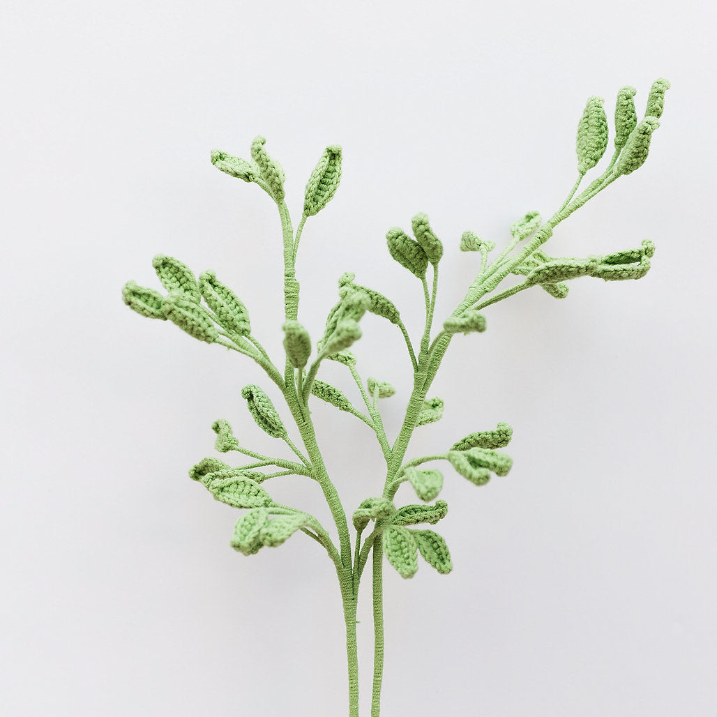 Gehaakte Elfblad Bloem (Green)