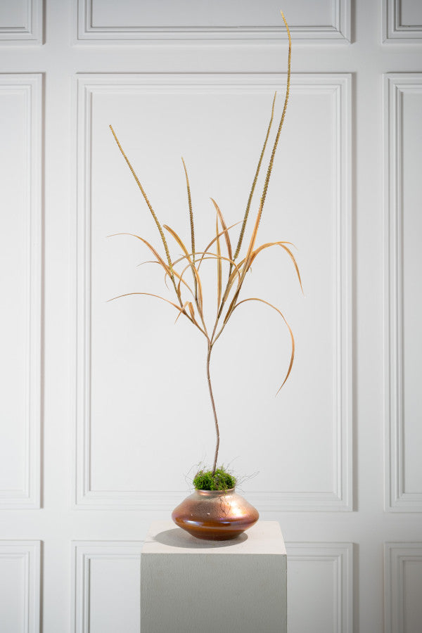 Gras Tak 132cm (Groen/Bruin)