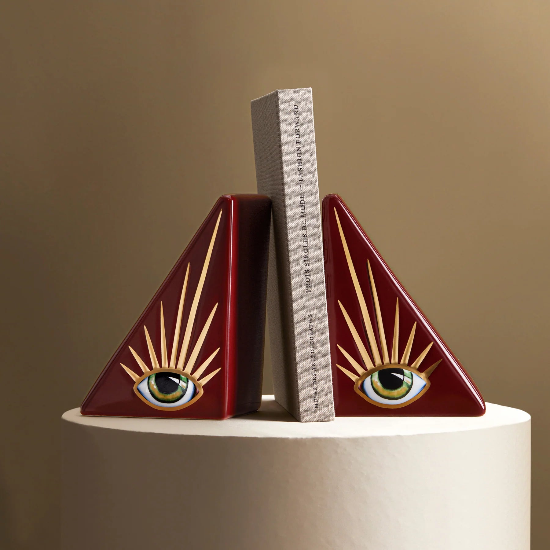 Lito Eye Bookend (Bordeaux)