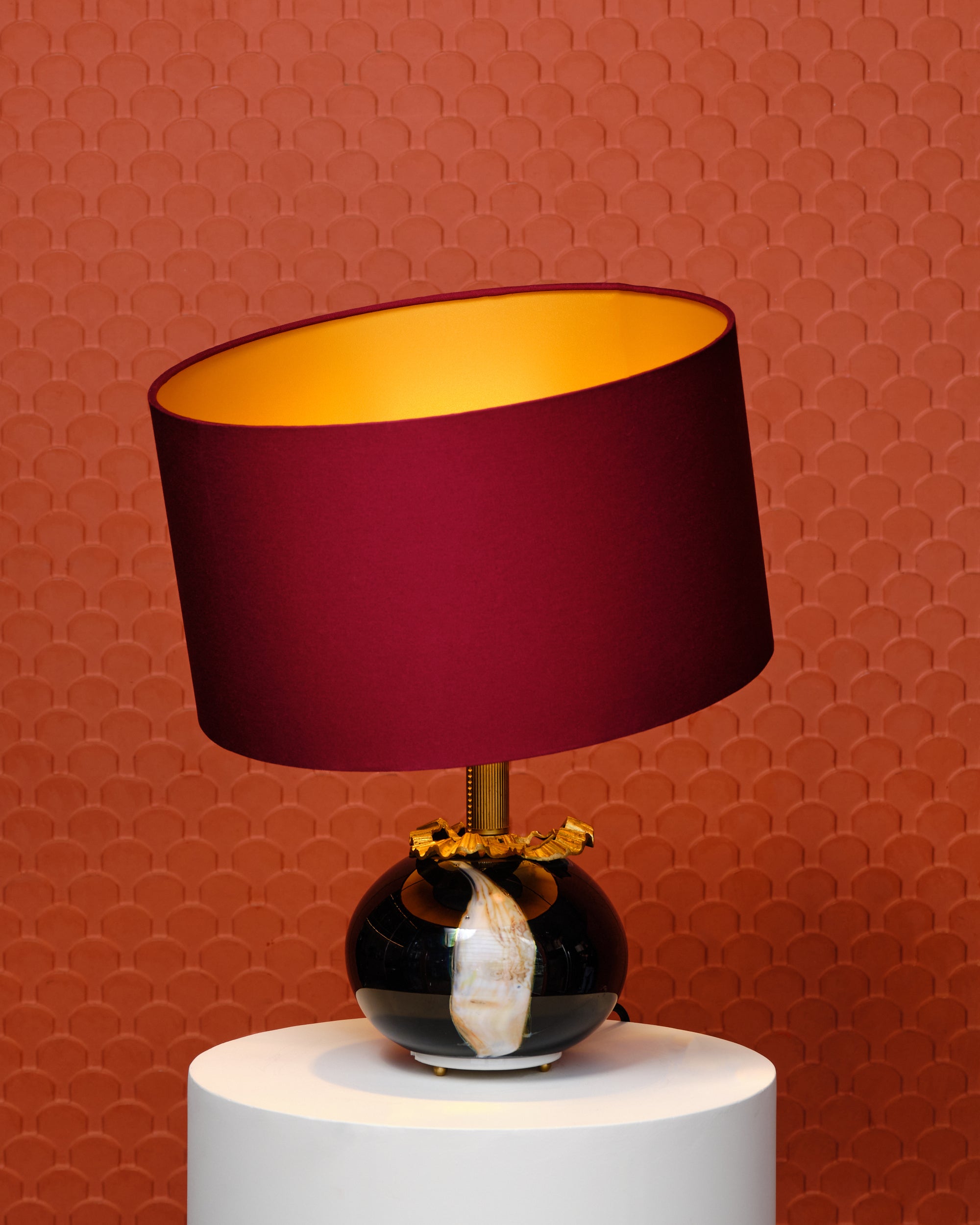 Staande Lamp Belle Bordeaux