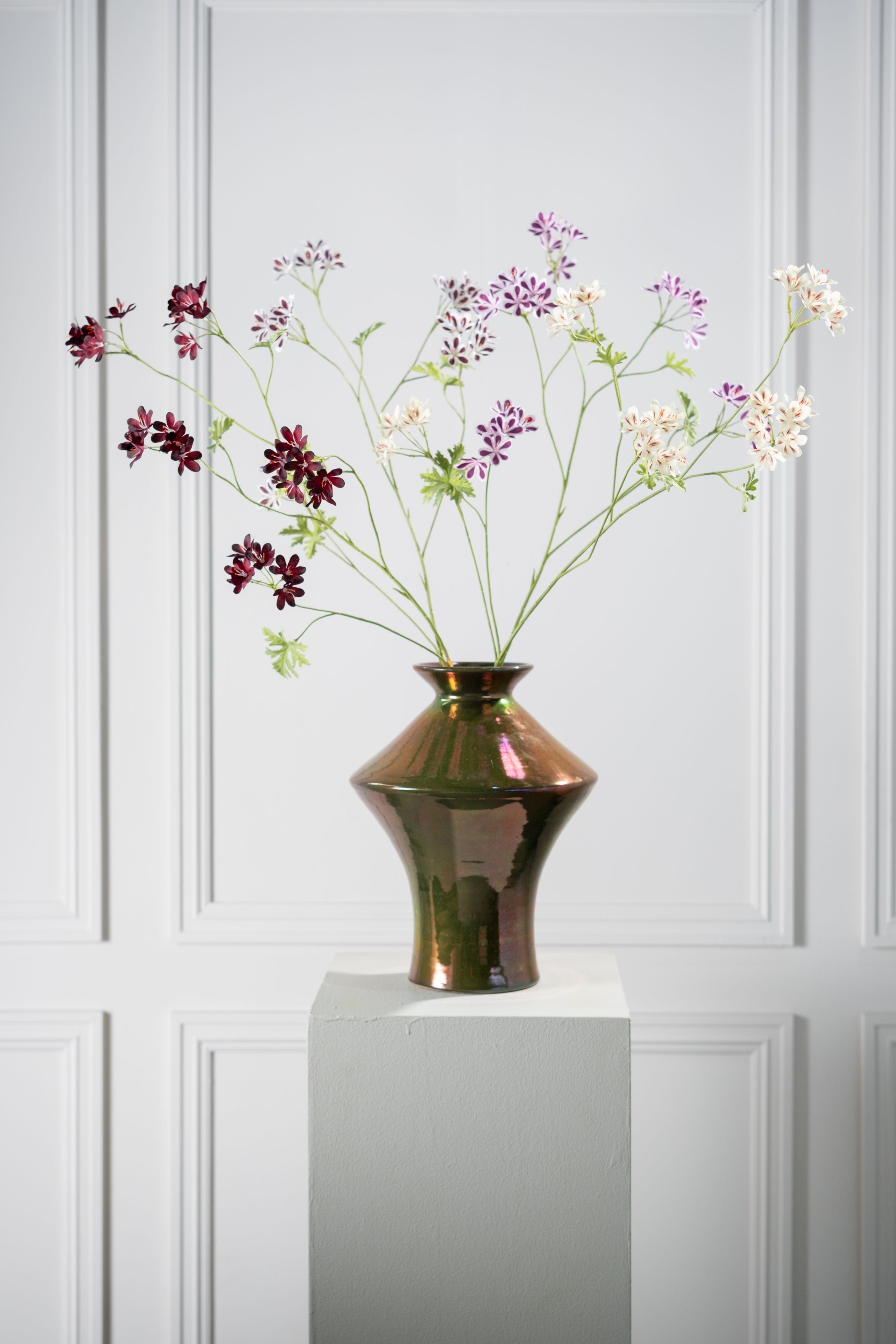 Geranium Tak 94cm (Creme/Bruin)