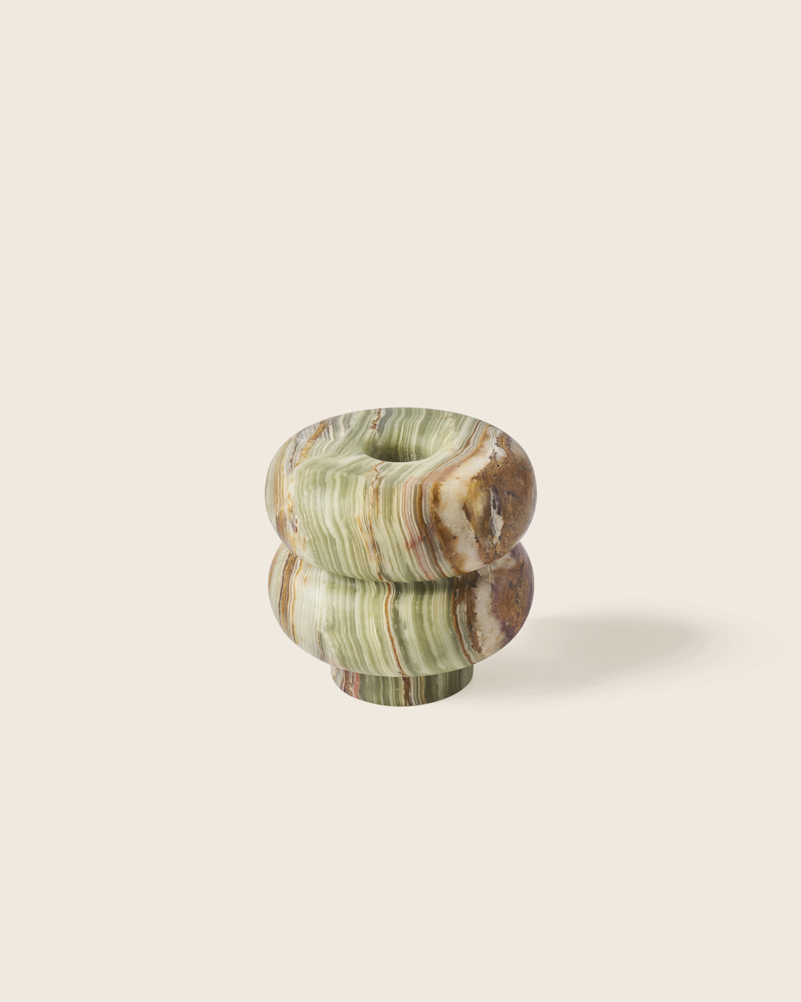 Candle Holder Sora Beignet S (Forest Veil)