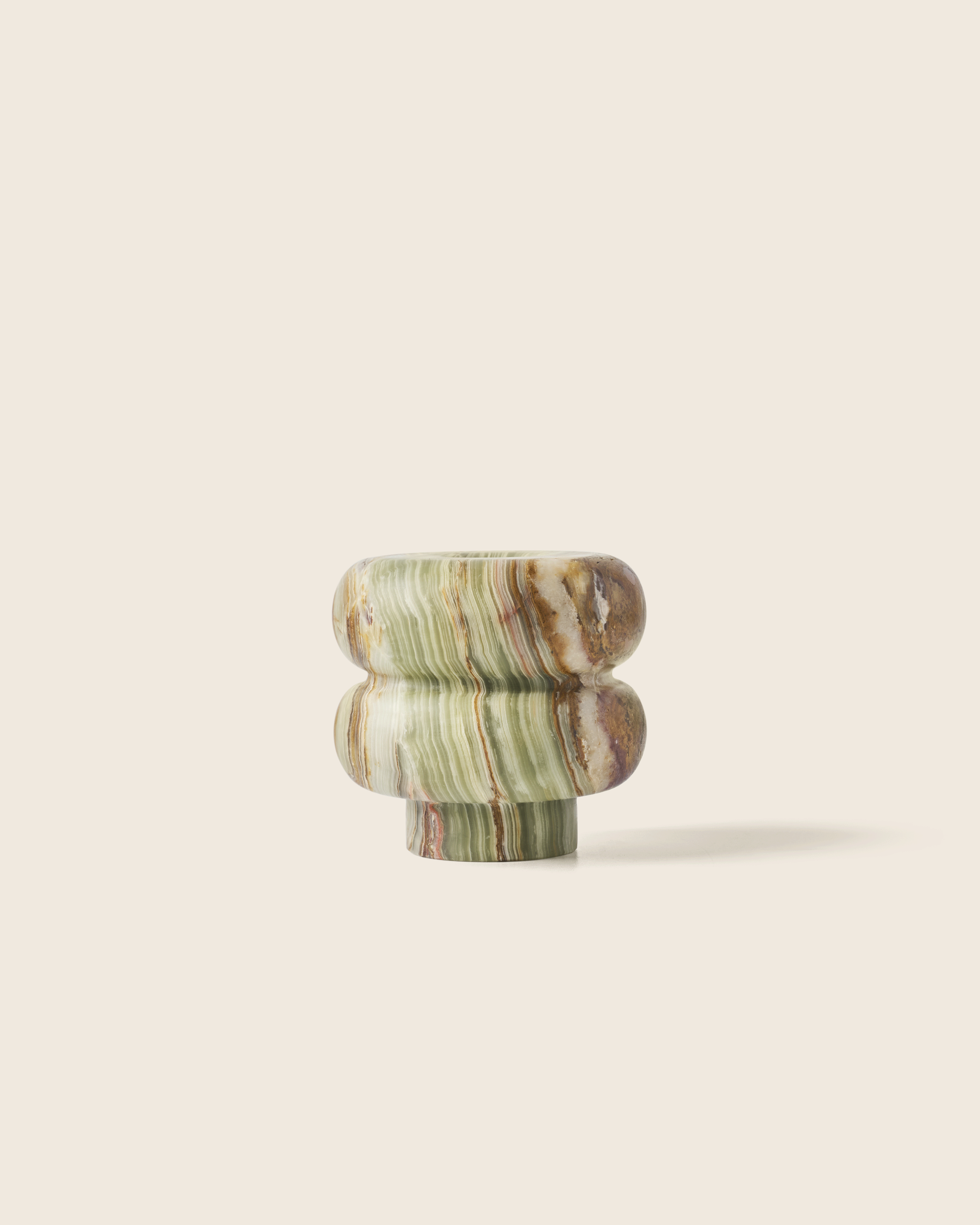 Candle Holder Sora Beignet S (Forest Veil)