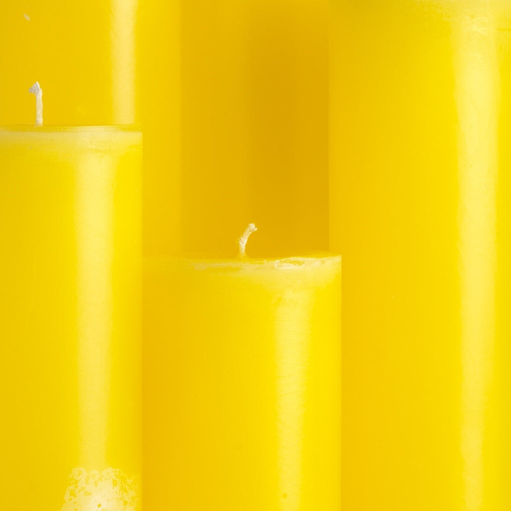 Kaars Smooth (Kanariegeel)