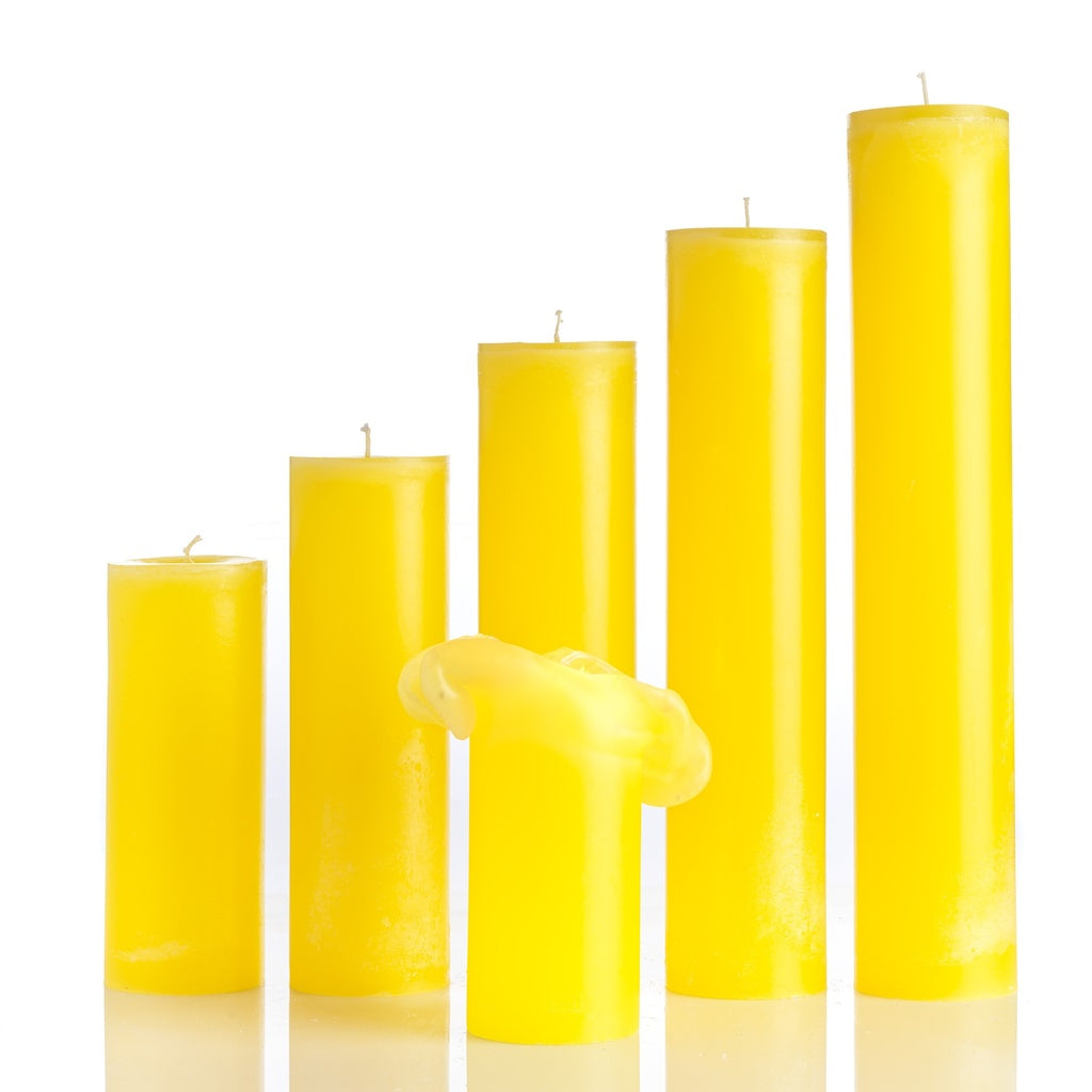Kaars Smooth (Kanariegeel)