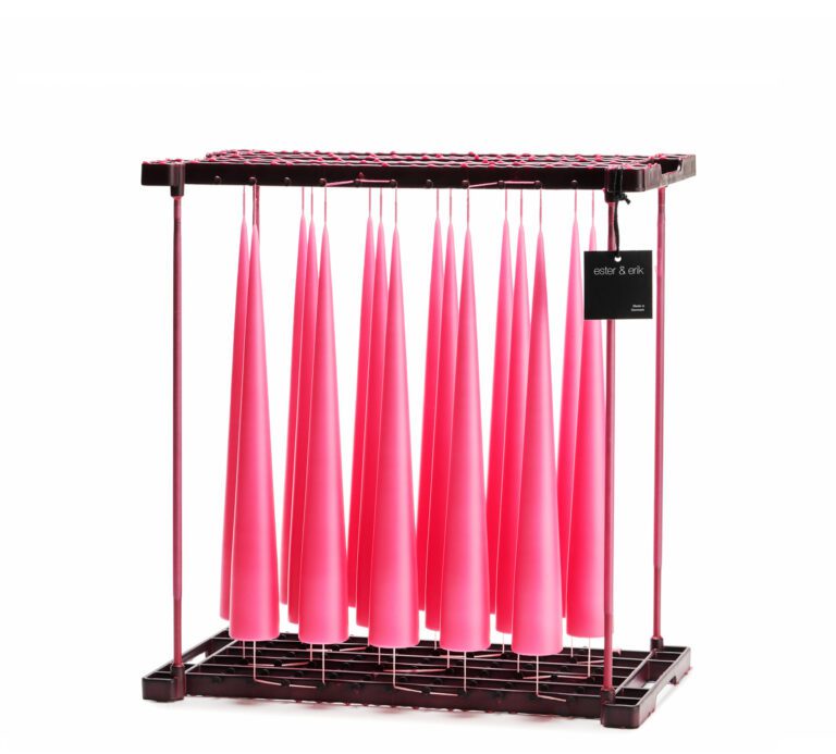 Kegelkaars (Clear pink Matt)
