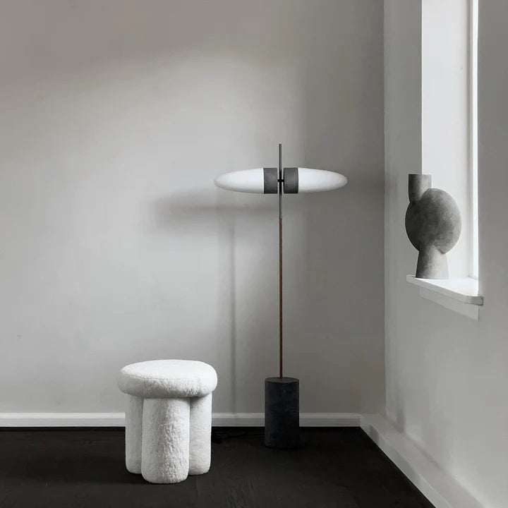 kruk schapenvacht big foot bench
