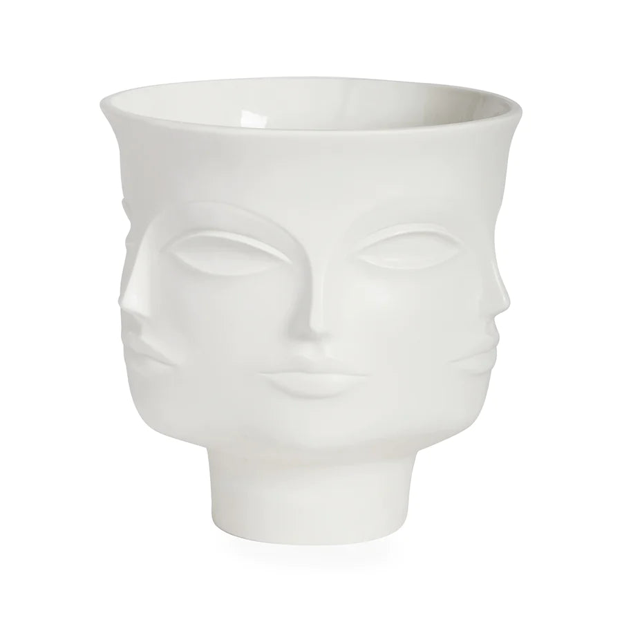 Dora Maar Centerpiece pedestal Bowl (White)