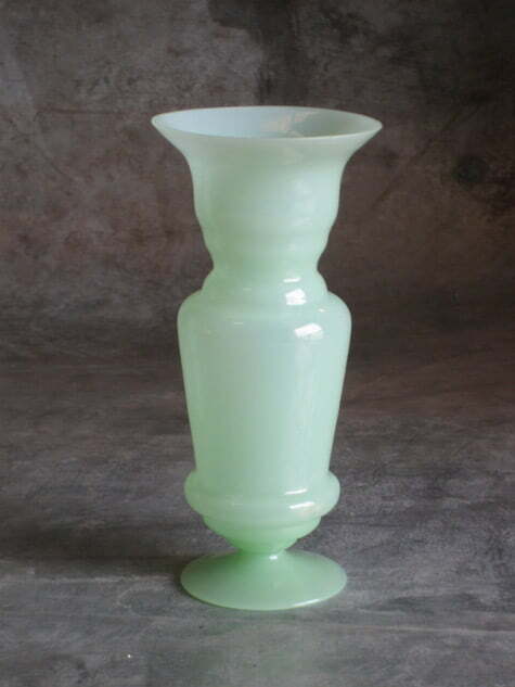 Glazen vaas Donata Jade Kelk d7xH20cm