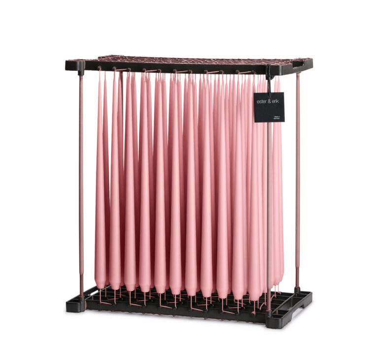 Set van 2 Kaarsen (Old Rose Matt)