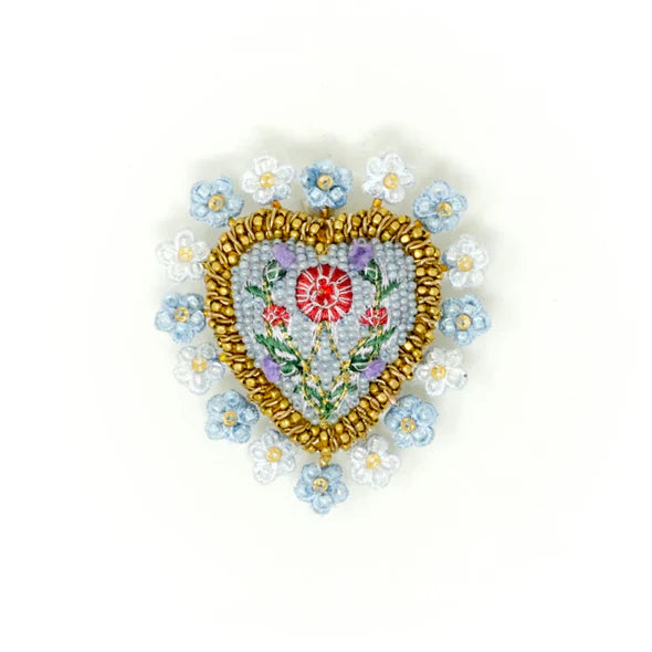 Broche Heritage Heart