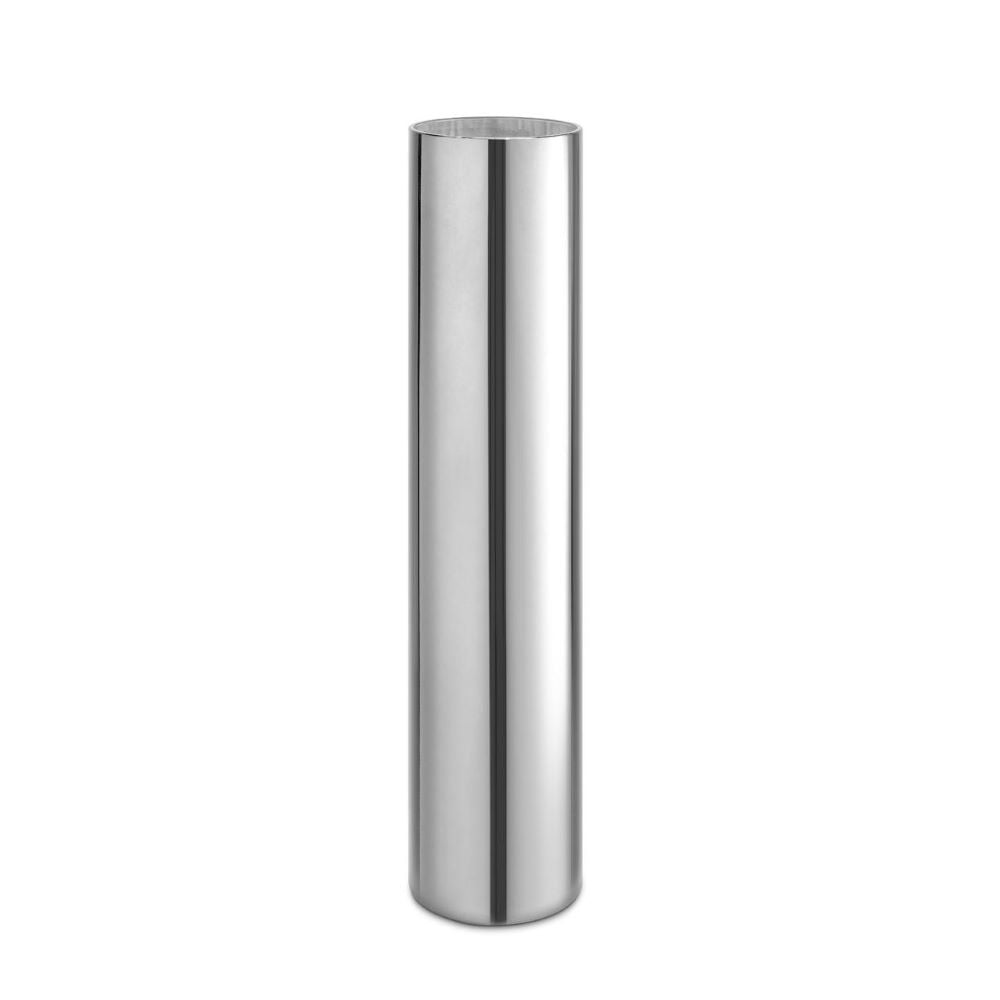 Vase chromir silver large