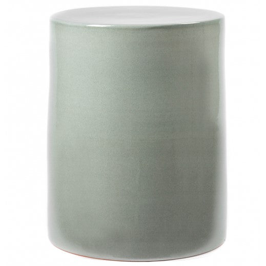 Bijzettafel, steen, D37*H46cm, grijs